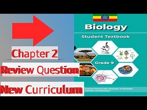 Grade 9 Biology new curriculum Chapter 2 Review Questions
