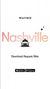 Nashville, LET'S RIDE. 🎸🤠 Fully autonomous Waymo rides are now open to all.