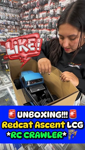 Unboxing the all NEW Redcat Ascent 🥇 🥶 RTR - 1/10 scale - 4x4 Rock Crawler w/2.4GHz Radio ✅Some features include: High clearance portal axles - 3mm thick steel, Rigid, and customizable LCG chassis AND 42T 550 Brushed motor ⚡️Available in RED & BLUE for $299.99 at Island Hobby Nut - link in bio #redcat #redcatracing #rccars #rccarunboxing #rccrawler #islandhobbynut #fyp #crawler | Island Hobby Nut