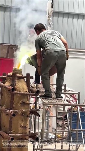 The Molten Pour: Sealing a Crucible with Fire