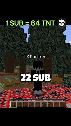 Za każdego suba stawiam 1 stack TNT w Minecraft 💀
