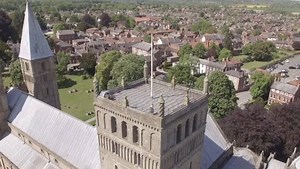 Our history show Rediscovering Notts sent Kate Chaplin to the top of Southwell Minster. See what Kate and Prof Martyn Bennett uncovered at this stunning local landmark on Tuesday, June 5 on Notts TV. It's going to be a heritage corker! | Notts TV