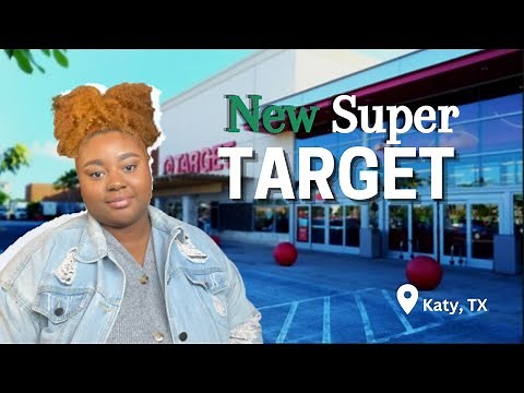 LARGEST TARGET I'VE EVER SEEN | New Concept in Katy TX