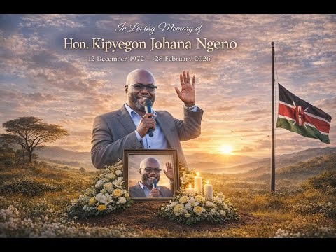 LIVE: Memorial Service For MP Johana Ngeno, Lt. George Were, R Keter, A Rotich, W Rono & N Kosgei
