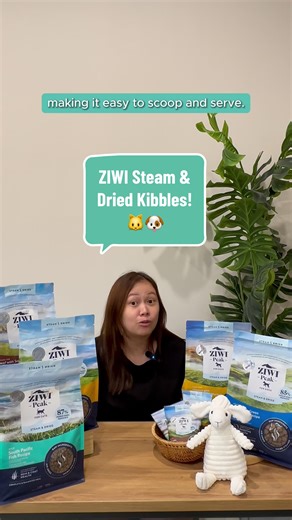 ZIWI Peak® Steam & Dried Kibbles for Pets