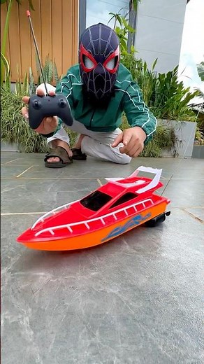 Remote Control Rc Boat Unboxing & Testing 🛶
