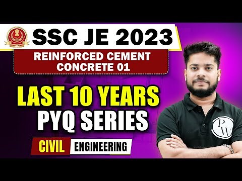 RCC - 01 | SSC JE Previous Year Question Paper | Civil Engineering | SSC JE 2023