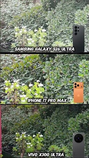 Samsung Galaxy S26 Ultra Vs Vivo X300 Ultra vs Iphone 17 Pro Max Photography Test Ultimate Battle