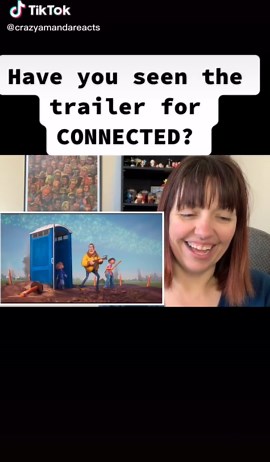 The new trailer for #connectedmovie dropped last week and I think it looks cute!! #movies #moviescene #foryoupage #fyp