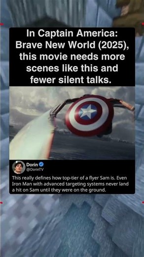 Captain America Brave New World 2025-Sam needs more action scenes #captainamerica #bravenewworld