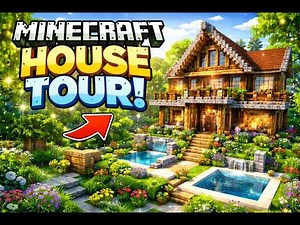 Minecraft House Tour #minecrafthouse