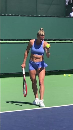 Camilla Giorgi 018-2 Sexy Exclusive Practice 2023 Indian Wells WTA