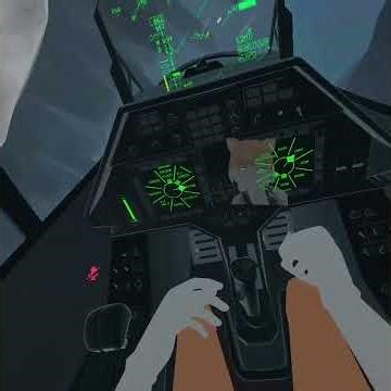 VR Ace Combat - probando un F-22 Raptor #gaming #fyp #vr #youtubeshorts #ps5