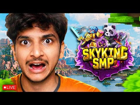 🔴DAY 2 OF SKYKING SMP IN MINECRAFT😱 || MINECRAFT🔴#minecraftlive #live