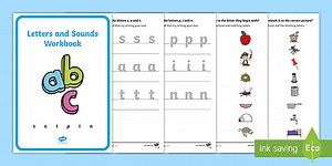 Letters and Sounds Workbook SATPIN