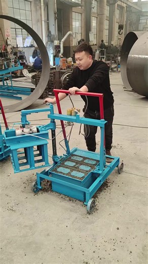 Manual Hollow Brick Making Machine for Efficient Construction