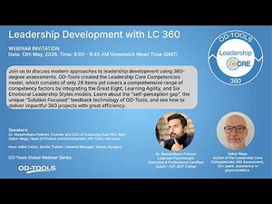 Leadership Core Competencies 360 Assessment (LC 360) Webinar