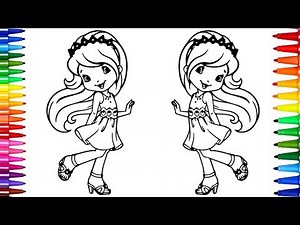 Coloring pages printable small princess printable coloring pages