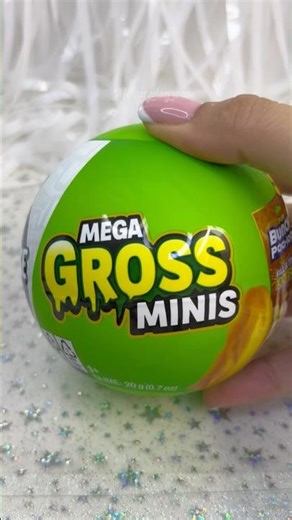 ASMR Unboxing Mega Gross Minis 🤢#unboxing #asmr #megagrossminis #helloween #shorts #reels #fyp