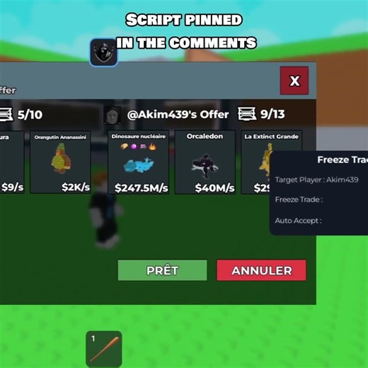 New trade machine steal a brainrot script auto accept