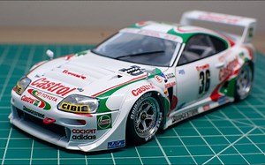 【模型制作】田宫 Tamiya Castrol Tom's Supra