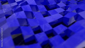 Pixel blocks background game screen 3d plastic digital display voxel