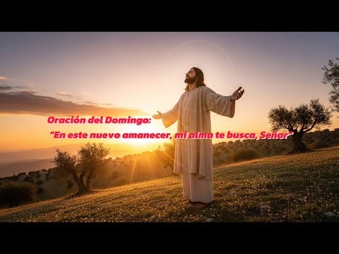 Oración del Domingo: “En este nuevo amanecer, mi alma te busca, Señor”