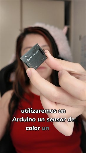 Esmeralda Martínez on Instagram: "✨ Hoy probamos un sensor de color que reconoce rojo, verde y azul en tiempo real, y hasta lo muestra en una pantallita OLED 😍 Lo conseguí en @mercadolibre.mex con el código SBXXAS-GQCE por si quieren buscarlo. Si quieren el diagrama y el código completo, comenten “yo” y se los paso 🔧💛 #MisFavsDeMercadoLibre #MercadoLibre #robotica #Electrónica"