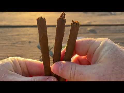 Swisher Sweets Natural Leaf Cigar Irish Cream ASMR Silent Review