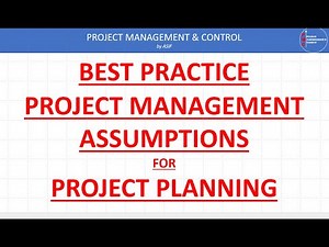 Project Management Assumptions
