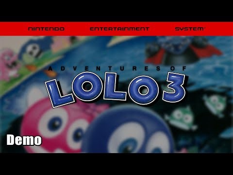 Let's Play Adventures of Lolo 3 | Demo | Nintendo Entertainment System - NR
