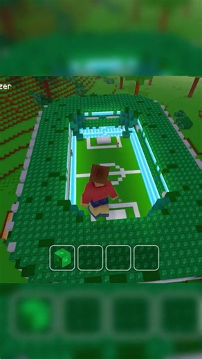Block Craft 3D 🏟️ Emerald Football Stadium Build | Epic Soccer Stadium Tutorial!