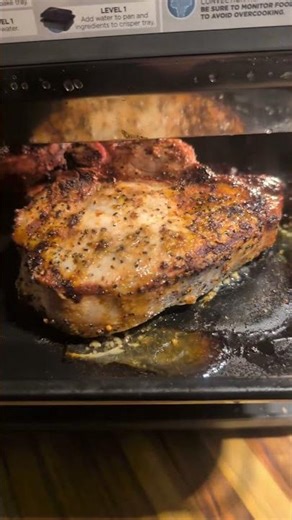 Ninja Combi Thick Center Cut Pork chops... Steam is the key??