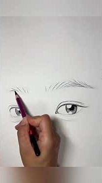 How to draw a hyper realistic eye step by step using pencil
