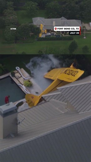 Small plane crashes into home