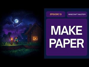 How to Make Paper in Minecraft | Easy Step-by-Step Guide 2026