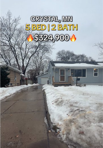 Casa de ensueño en Crystal, MN por solo $324,900