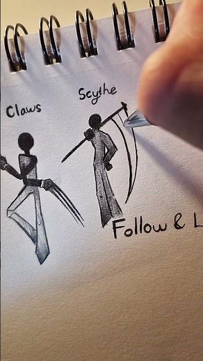 How to draw stickman with different weapons #howtodraw #stickman #drawingtutorial #art #shorts