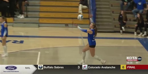 Stevens volleyball team falls to SF Jefferson in SODAK 16