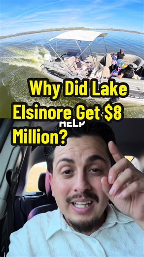 Big news for our community! 🌊 Lake Elsinore has been awarded $8 million in federal funding to help improve water quality and protect Southern California’s largest natural freshwater lake. The funding will support projects that keep the lake cleaner, healthier, and more enjoyable for residents, visitors, boaters, anglers, and local wildlife. Thinking about buying or selling in Lake Elsinore? I’m Miguel Diaz, a local Realtor who stays on top of the latest developments, new businesses, infrastruct