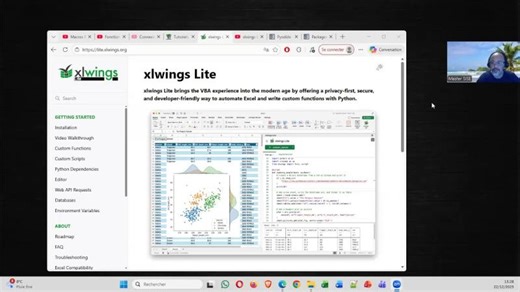 Python Machine Learning sous Excel avec « xlwings lite » | Ricco Rakotomalala
