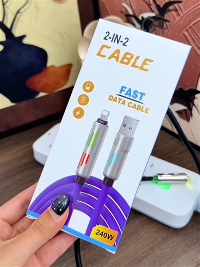 One cable. Four uses. That’s it. #4in1Cable #FastCharging #EverydayTech #UKFinds #fyp