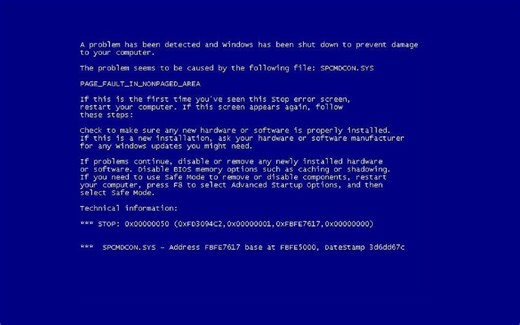 电脑蓝屏合集 #103