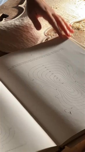 Light and shadow dance across the curves, revealing the soul of the violin. 🕯️🎻 #violin #geige #violinmaker #luthier #light #shadow #workshop #luthiertok | Jessica Violins