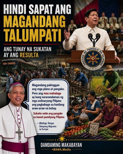 HINDI SAPAT ANG MAGANDANG TALUMPATI