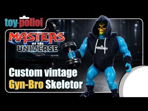 Custom Masters of the Universe Movie Vintage Gym-Bro Skeletor - Toy Polloi