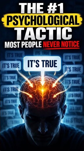 The #1 Psychological Tactic Most People Never Notice
