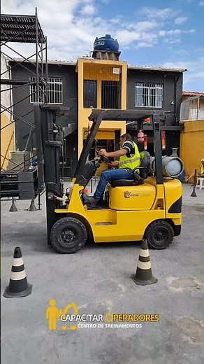 Como aprender operar Empilhadeira em dois finais de semana?