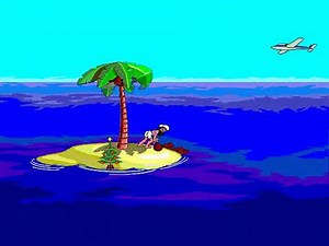 Johnny Castaway - Screensaver / Protetor de Tela (Sierra - 1992) - 2/2 (Christmas Special)