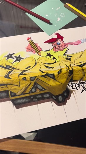 Dynamic Sketch Techniques for Graffiti Art